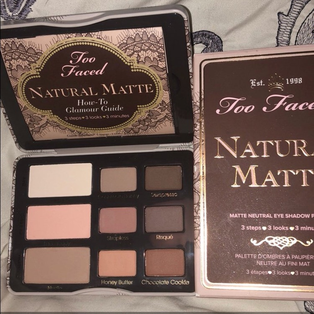 BNIB Too Faced Natural Mattes